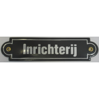 Naambord 20x5 cm met oor